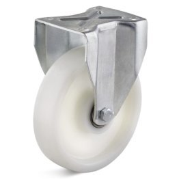 Roata polipropilena, rulmenti, carcasa fixa, WLL=350 kg, D=250 mm