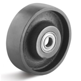 Roata din fonta rulment cu bila, WLL=300 kg, D=100 mm