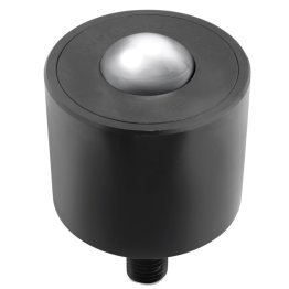 Rola de transfer Heavy Duty cu tija filetata, carcasa din otel calit, bila otel, WLL=135 kg