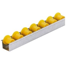 Sina de rulare cu mini rotite RU-SP-MINI, T=33 mm, L=2000 mm