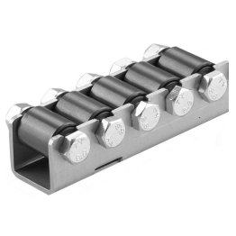 Sina de rulare MINI role metalice HEAVY DUTY RU-20ST, L=2000 mm