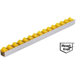 Sina de rulare INOX RU-SPVA-MINI, T=33 mm, L=1000 mm