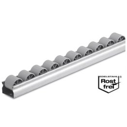 Sina de rulare RU-NVA-XL, rotite gri, T=33 mm, L=3000 mm