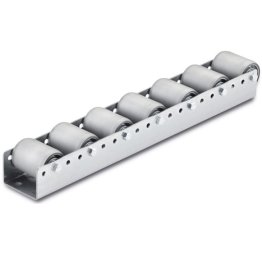 Cale de rulare paleti NR110-2 rola otel cu furtun protectie PVC, T=104 mm
