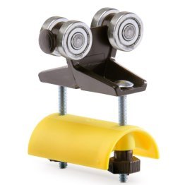 Carucior sina C tip A cu rulment cu bile transport cablu plat, l1=80 mm