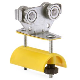 Carucior sina C tip B cu rulment cu bile transport cablu plat E40, l1=125 mm