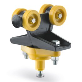 Carucior sina C transport cablu rotund adaptor, lagar alunecare