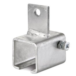 Suport sina C cu placa sudata central-vertical E40