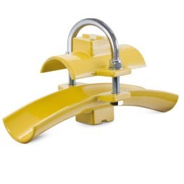 Suport cablu rotund Ø63 mm aluminiu cu etrier sistem sina C