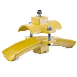 Suport cablu rotund Ø63 mm aluminiu cu surub sistem sina C