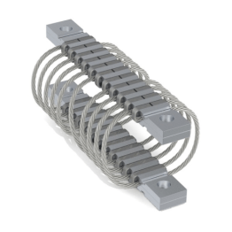 Amortizor de vibratii cu sufe metalice Helical Seria C2H Ø1.5 mm , H=25 mm