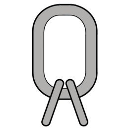 Inel prindere KRR sistem de ridicare cu 4 brate, WLL=70.000 kg