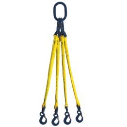 Sistem de ridicare cu chinga textila 4 brate, WLL