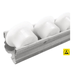 Cale de rulare tip GP role cilindrice cu guler ESD 4000 mm