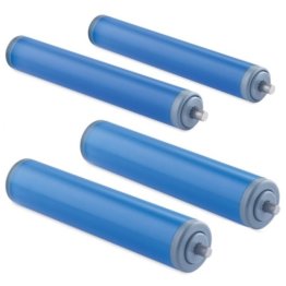 Rola gravitationala din termoplast seria standard, RL=393 mm