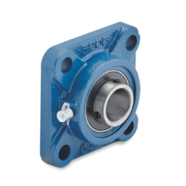 Lagar cu flansa rola transportoare seria UCF, D=25 mm