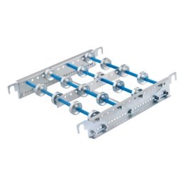 Legatura conveior extensibil cu rotite metalice, latime 300 mm