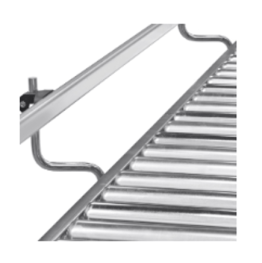 Mana curenta dreapta conveior gravitational LIGHT DUTY, fixare pe o parte