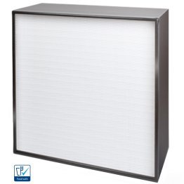 Filtru viledon HEPA rama Alu PU H=292mm clasa H13 debit 1400 m³/h