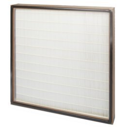 Filtru viledon HEPA rama MDF H=78mm clasa H14 debit 600 m³/h