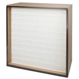 Filtru viledon HEPA rama MDF H=150mm clasa H14 debit 500 m³/h