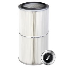 Cartus filtrant pentru praf viledon LP Eco montare Twist&Fix cu carlige debit 160 m³/h