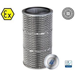 Cartus filtrant pentru praf ATEX viledon LP Pro AX montare Snap&Fix debit 330 m³/h