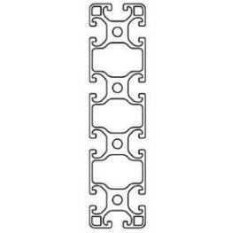 Profil aluminiu compatibil ITEM 40x160 Sistem 40 LIGHT canal 8