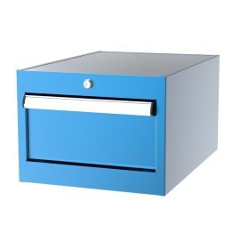 Dulap metalic Seria 1000 cu 1 sertar, 410x570x300mm