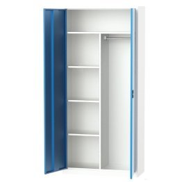 Vestiar metalic cu 4 rafturi si bara umerase 920x400x1950mm