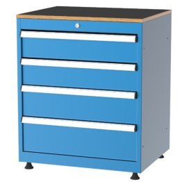 Dulap metalic Seria 75000 cu 4 sertare, 710x570x800mm