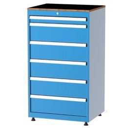 Dulap metalic Seria 75000 cu 6 sertare, 710x570x1200mm