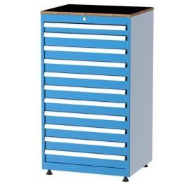 Dulap metalic Seria 75000 cu 11 sertare, 710x570x1200mm