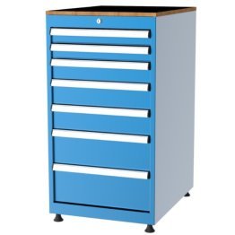 Dulap metalic Seria 57000 cu 7 sertare, 560x725x1000mm