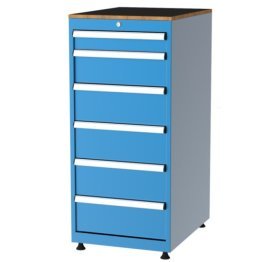 Dulap metalic Seria 57000 cu 6 sertare, 560x725x1200mm