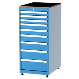 Dulap metalic Seria 57000 cu 9 sertare, 560x725x1200mm