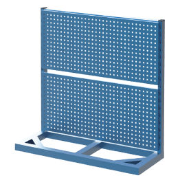 Stand fix depozitare cu 2 panouri perforate 1000x400x1000mm