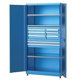 Dulap metalic cu 8 sertare si 3 rafturi 1010x615x2000mm