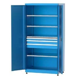 Dulap metalic cu 3 sertare si 4 rafturi 1010x615x2000mm