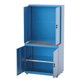 Dulap metalic cu panou scule si 1 raft, 1010x570x1800mm