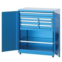 Dulap metalic cu 7 sertare si 1 raft 1010x615x1200mm