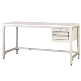 Banc de lucru profil aluminiu cu 2 sertare 1700x650x850mm