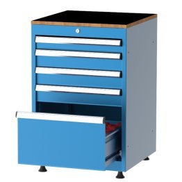 Dulap metalic cu 5 sertare scule CNC 560x570mm