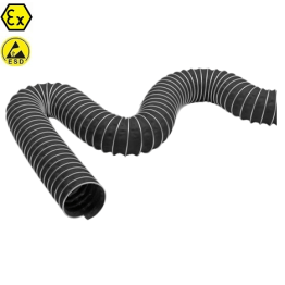 Furtun electroconductiv ATEX Master Clip-VITON EL DN 65 mm