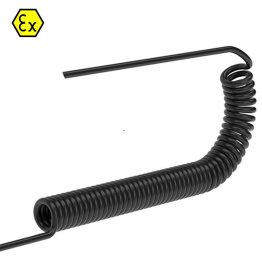 Furtun spiralat ATEX MODY din PUR fara racorduri, 10 mm