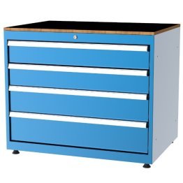 Dulap metalic Seria 11000 cu 4 sertare, 1010x725x800mm