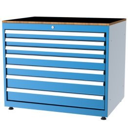 Dulap metalic Seria 11000 cu 7 sertare, 1010x725x800mm