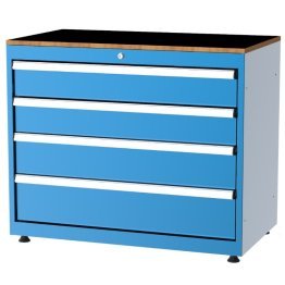 Dulap metalic Seria 10000 cu 4 sertare, 1010x570x800mm
