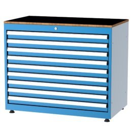 Dulap metalic Seria 10000 cu 9 sertare, 1010x570x800mm