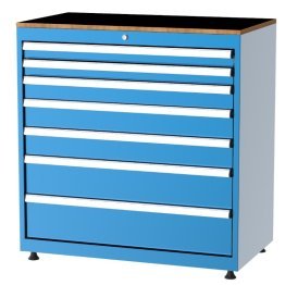 Dulap metalic Seria 10000 cu 7 sertare, 1010x570x1000mm